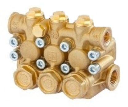 Culasse nue Ø18 pour pompe INTERPUMP E2B