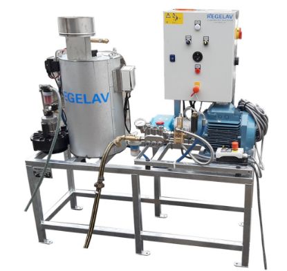 Nettoyeur stationnaire eau chaude 170 Bars - 17 l/min - 20 m - ECK-X1