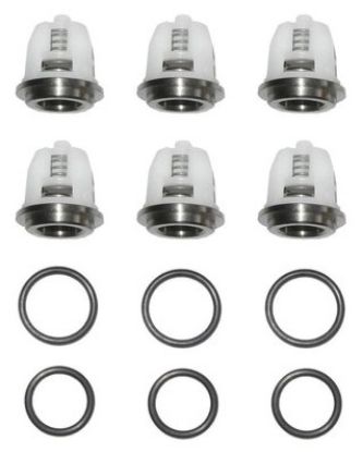 Kit 6 clapets et joints pour pompe COMET ZWD