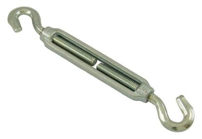 Tendeur (ridoir) M16 crochet-crochet 390mm inox