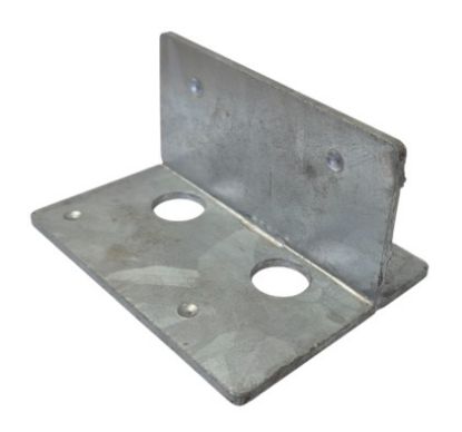 Support pour corps de filtre 9" PVC bleu sur nettoyeur mobile PH3