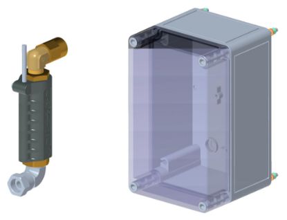 Kit boîtier arrêt-auto Temporisé pour nettoyeur mobile C 18-26l/min