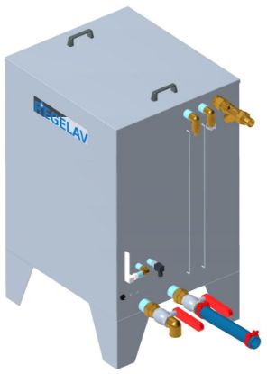 Kit bac tampon inox 500L (eau chaude <70°C) pour nettoyeur stationnaire PFX2 76L