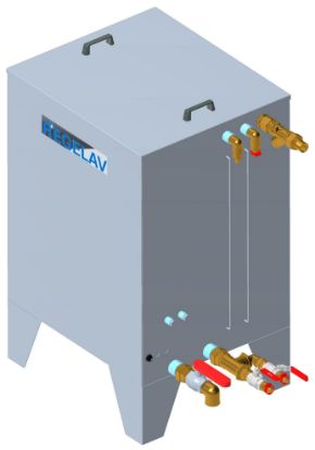 Kit bac tampon inox 500L (eau froide) pour nettoyeur stationnaire PFX2