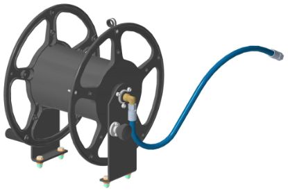 Kit enrouleur manuel nu T52 capacité 70m pour nettoyeur embarqué GA690X2