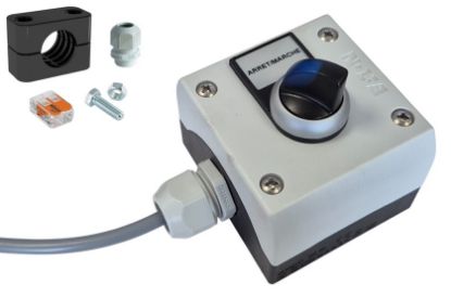 Commande déportée (Marche/Arrêt) + 15m câble pour nettoyeur stationnaire PFX1