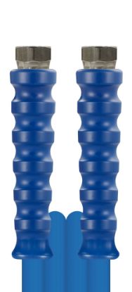 Flexible DN12 HP 2T bleu 3m F1/2 F1/2 inox