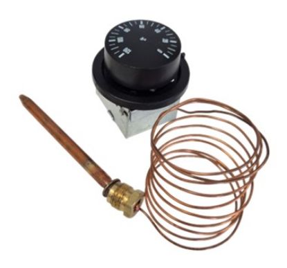 Thermostat à bulbe capillaire TR2 120°C 1500 mm pour chaudière
