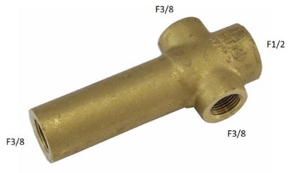 Bloc thermostat F1/2 F3/8 pour chaudière