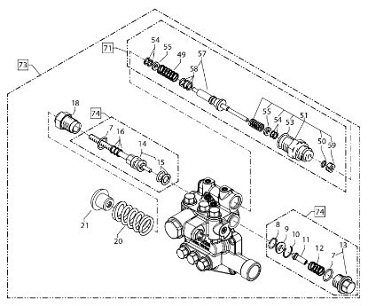 Culasse complète pour nettoyeur KRANZLE K1050 TS