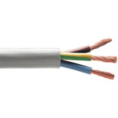 Câble électrique souple JZ-500 gris 3G1 mm², le m